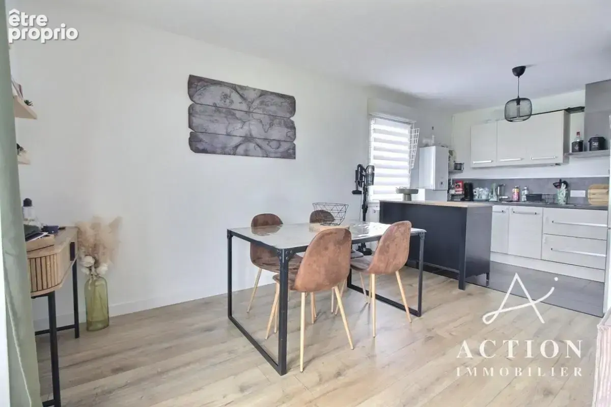 Leers - appartement t3 - balcon - 2 places de stationnement - residence securisee - photo 3