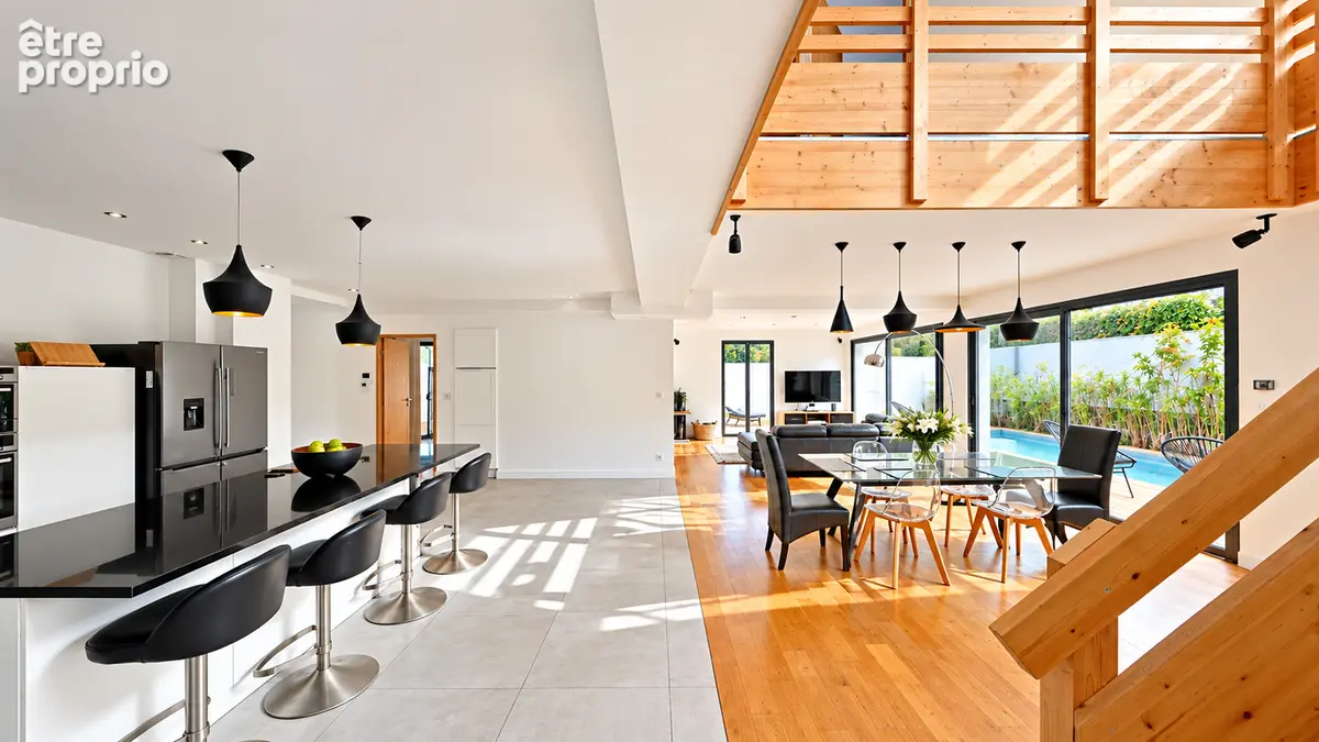 Architecture contemporaine - 2015 - piscine et grand garage - photo 4