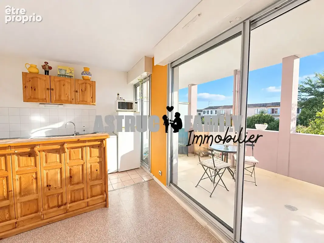 Montpellier - t2 - garage ferme - terrasses - parking -  39.59 m2 - photo 6