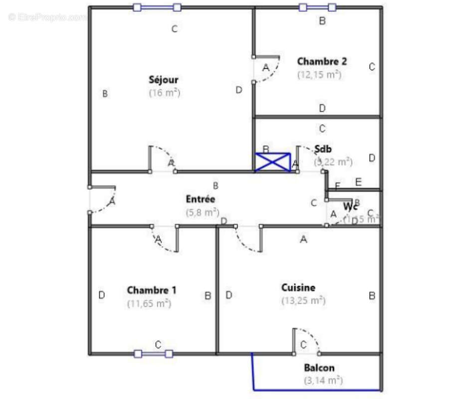 Appartement à ROANNE