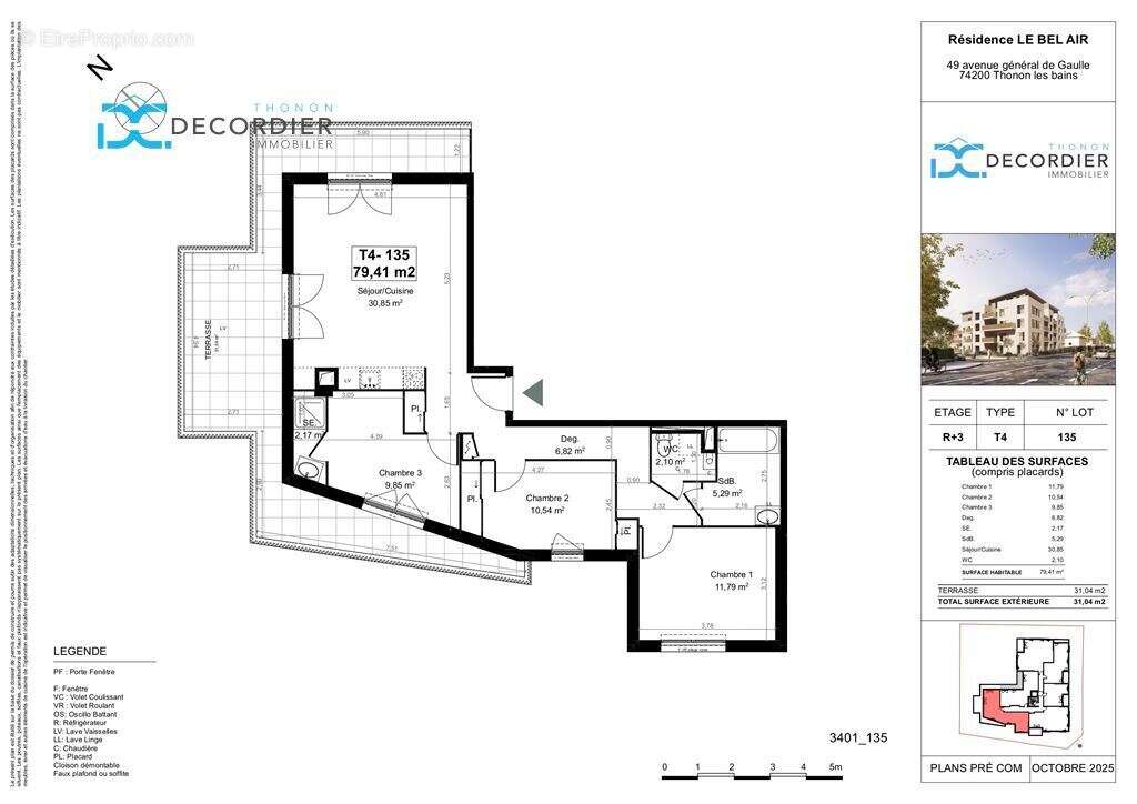 Appartement à THONON-LES-BAINS