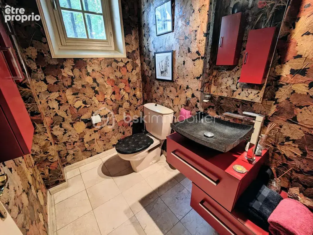 Maison d'exception dans un parc boisé privé avec tennis - photo 9