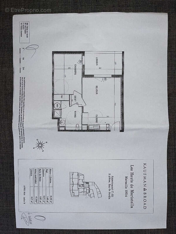 Appartement à MARSEILLE-14E