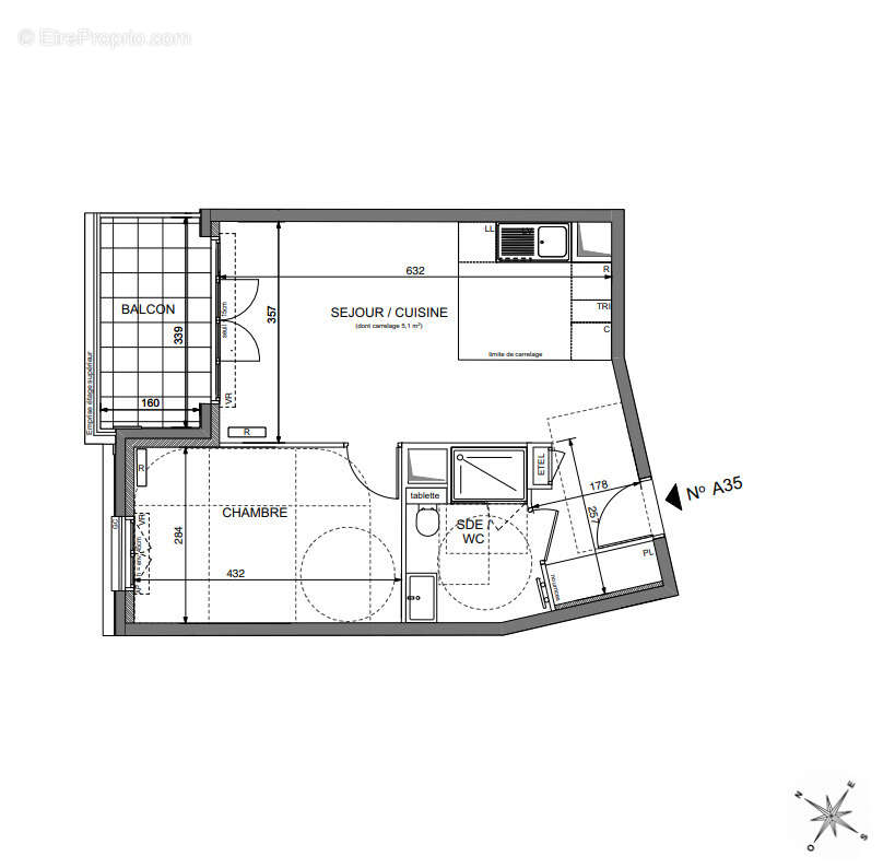Appartement à LE PLESSIS-ROBINSON