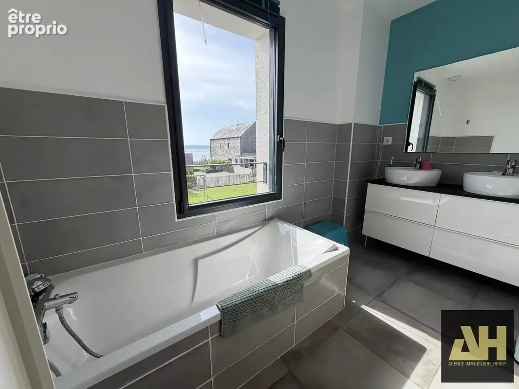 Exclusivité plougastel daoulas - maison d'architecte- 158 m2-petite vue mer- 5 ch - photo 8