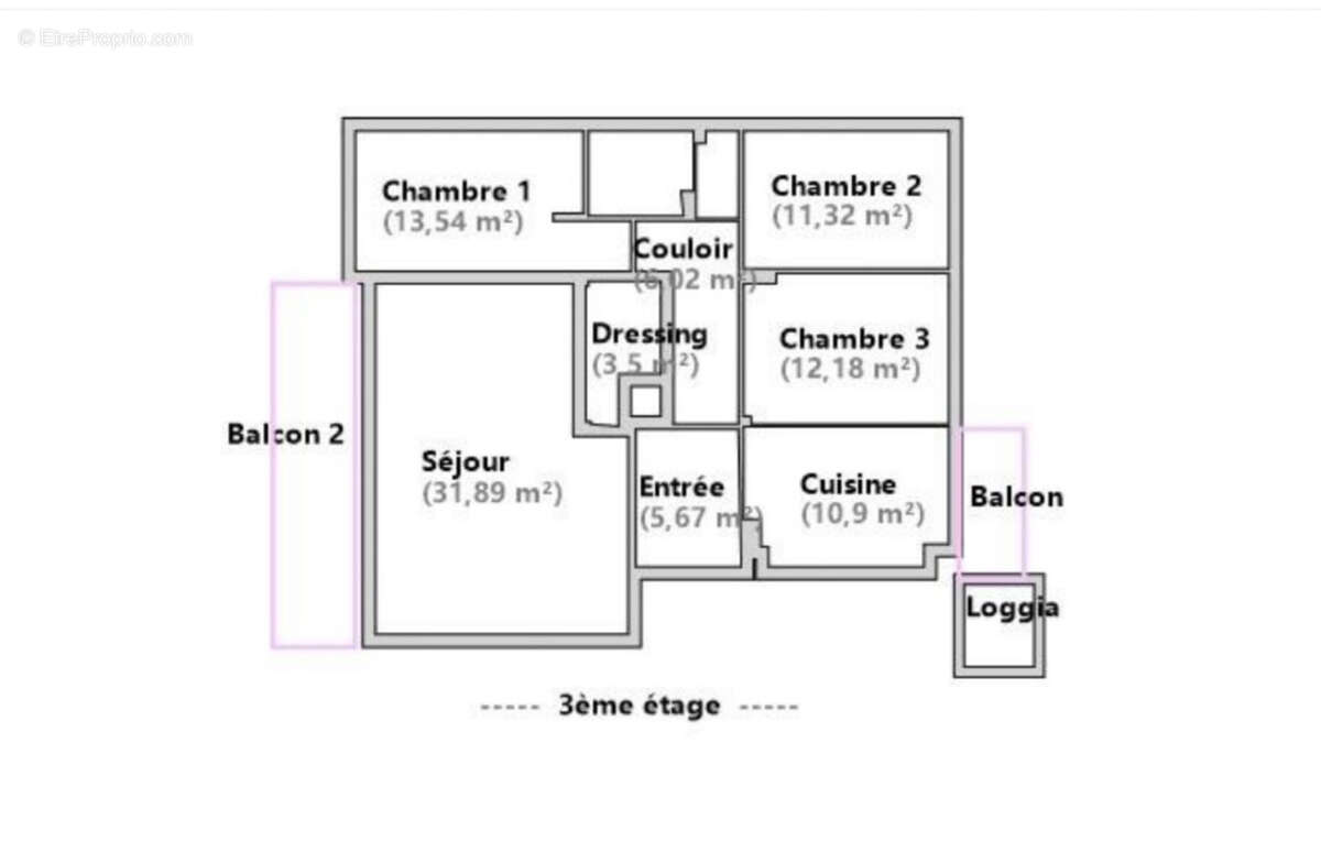 Appartement à ALBERTVILLE