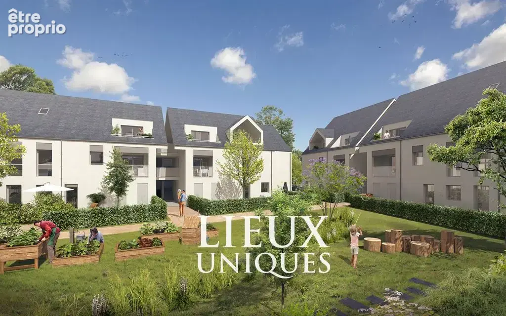 Lieux uniques ® propose grand appartement de rdc de 88.41 m² avec son jardin 109.19 m² tours nord - photo 3