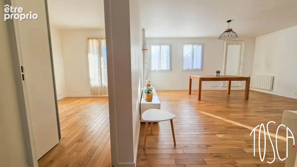 En plein coeur du centre ville  de thiais -  4 pieces - 81 m² - parking - cave - balcon - photo 2