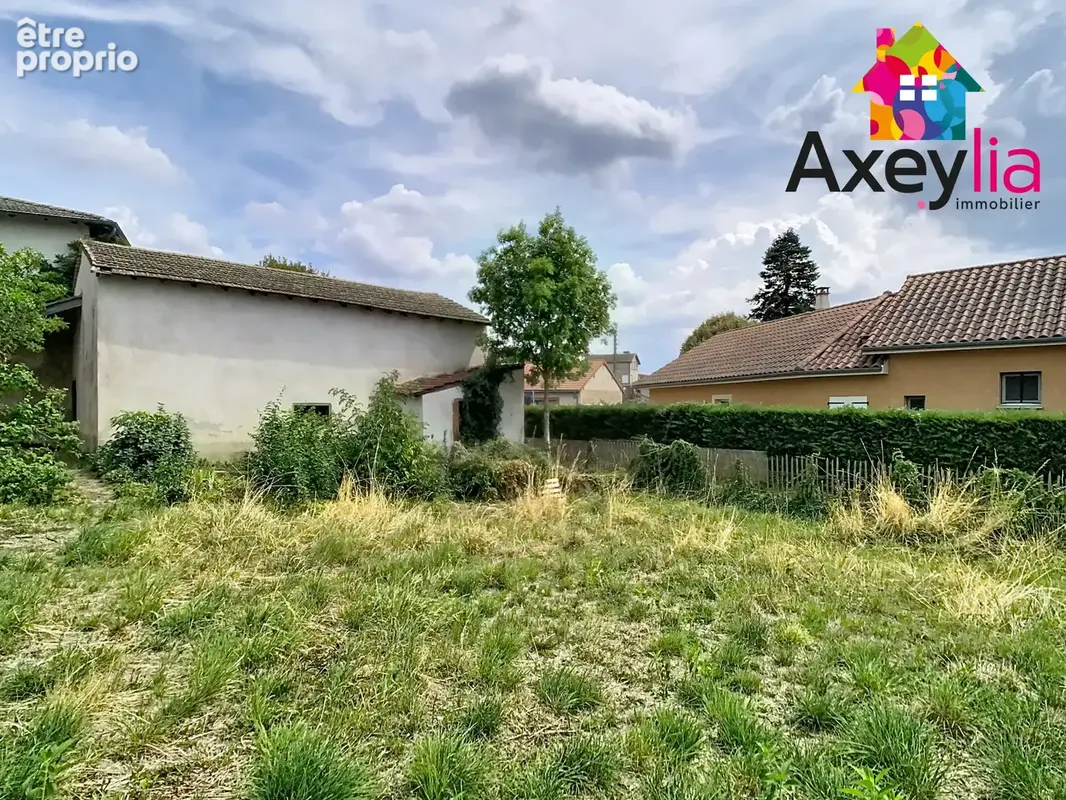 A vendre- panissieres- grange en pierres avec garage et jardin - photo 3