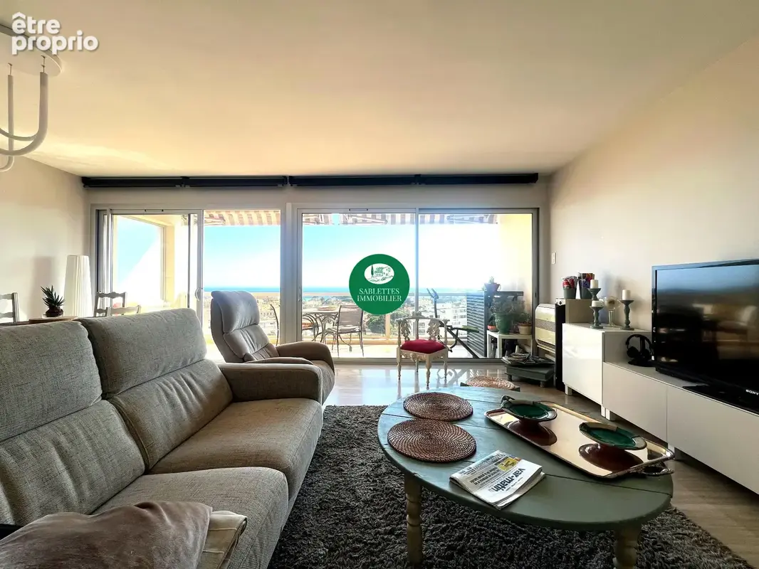 Appartement T3 Vue Mer à La Seyne-sur-Mer  Mar Vivo Les Sablettes  Terrasse, Cave et Parking - photo 9