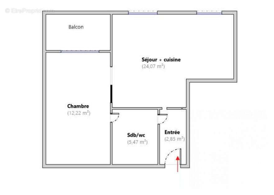 Appartement à MASSY