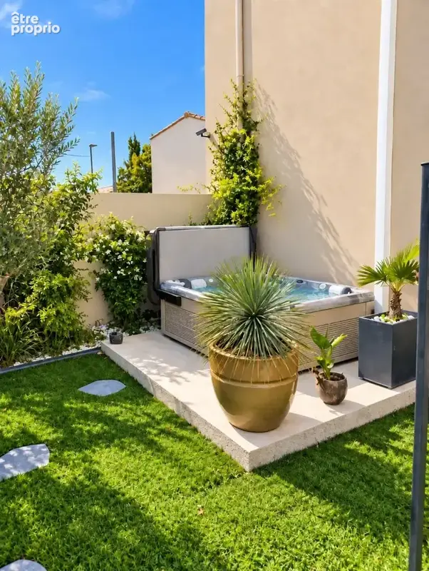 Poussan  villa t4 3 faces sur terrain d'angle, jardin sans vis-à-vis et jacuzzi - photo 10