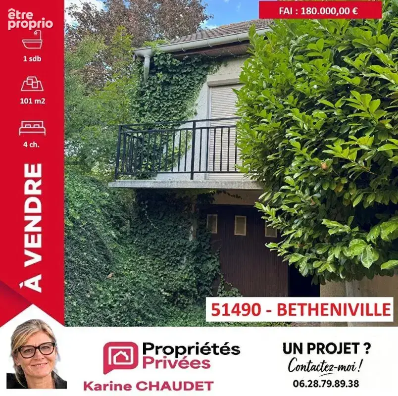 Maison à BETHENIVILLE