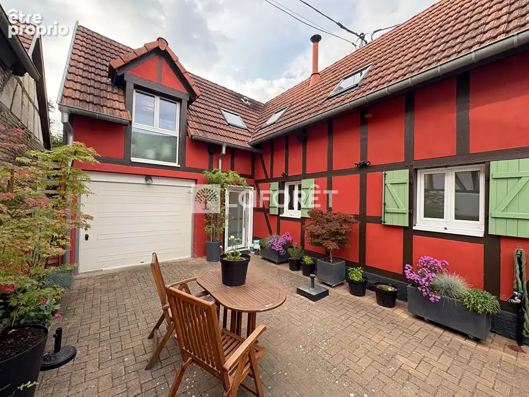 Maison de ville rénovée Ittenheim  4 pièces 118.46 m² - photo 1