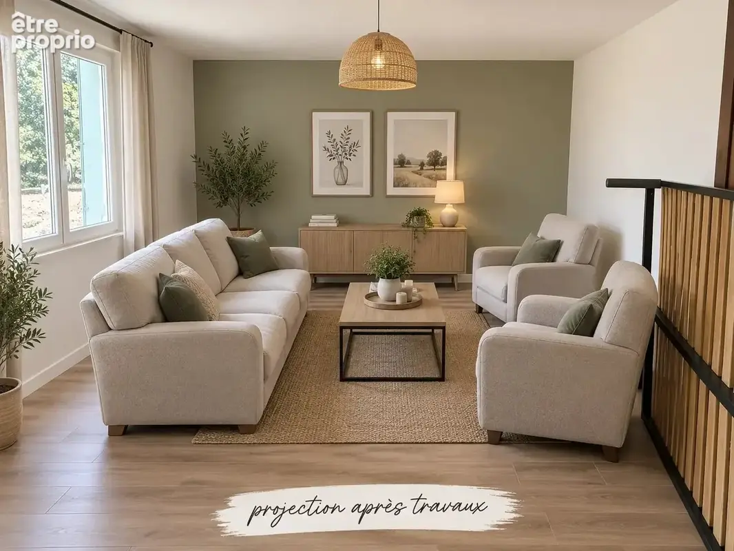 Maison de Type F5-120m2 habitables sur 2 niveaux (à rénover) - photo 9