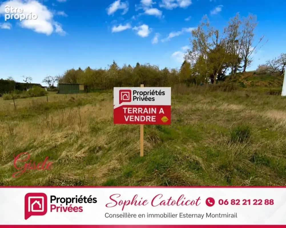 Photo Terrain à Sancy-Les-Provins au prix de 32 000€
