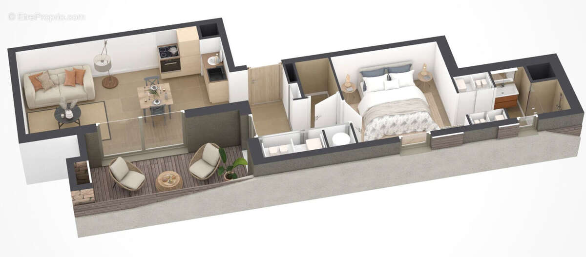 Appartement à BORGO