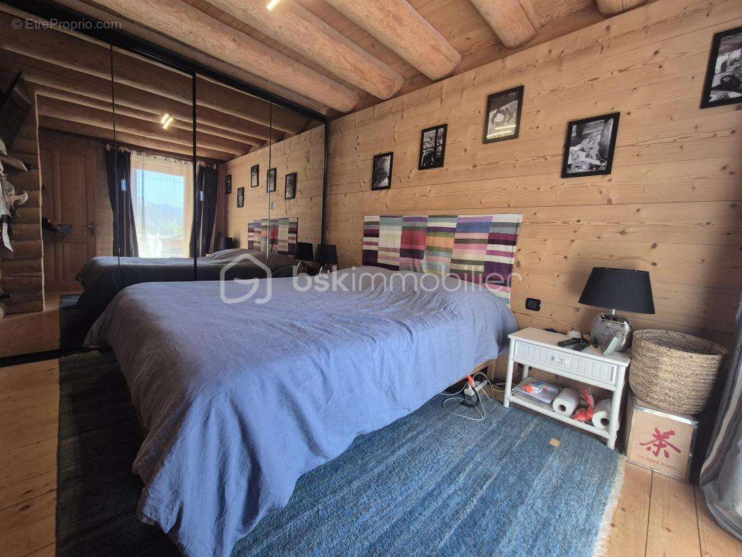  chalet d'exception en rondins – all0s – prestations haut de gamme – vue panoramique  - photo 7