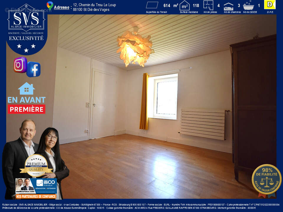 Maison à SAINT-DIE-DES-VOSGES