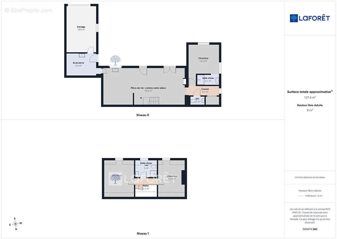 Maison Plozevet 5 pièce(s) 91 m2 - photo 21