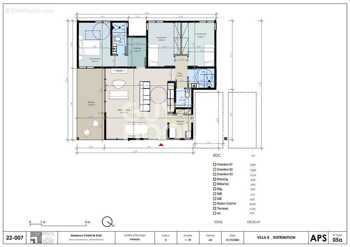 Maison à REMIRE-MONTJOLY
