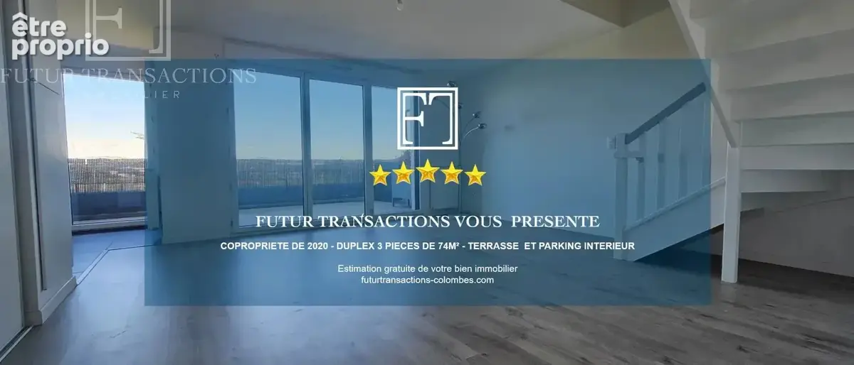 Appartement 3 pièces 74 m² à vendre à Colombes (92700) - photo 1