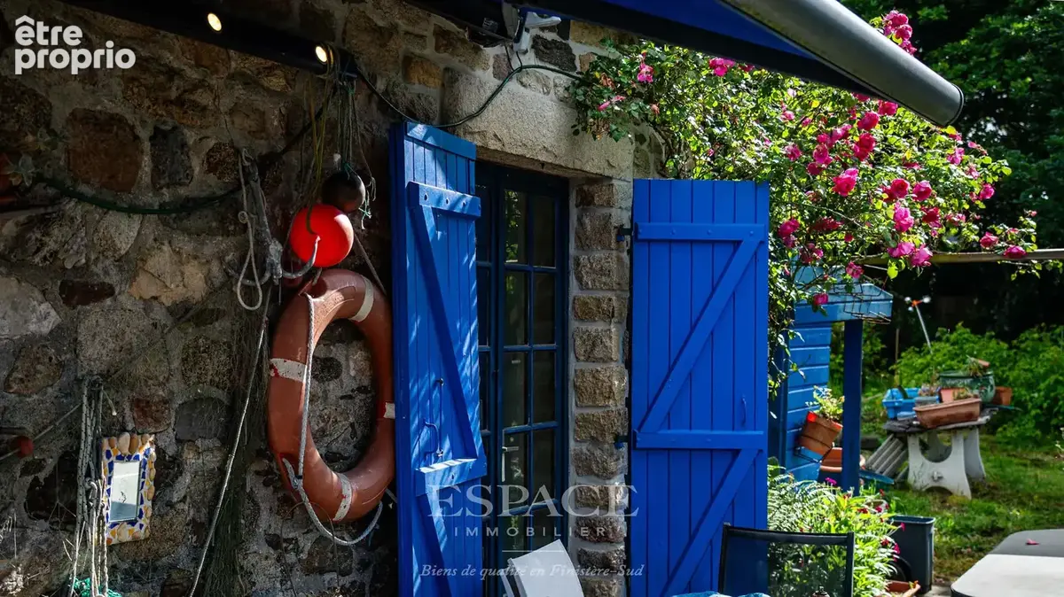 Le Cap Coz , Authentique longère en pierre de 1793 sur 1004 m², à 300 m de la mer - photo 5