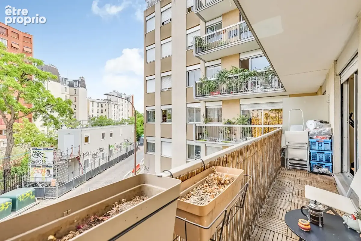 Paris 18ème - Studio 24m² avec balcon de 6m² - photo 2
