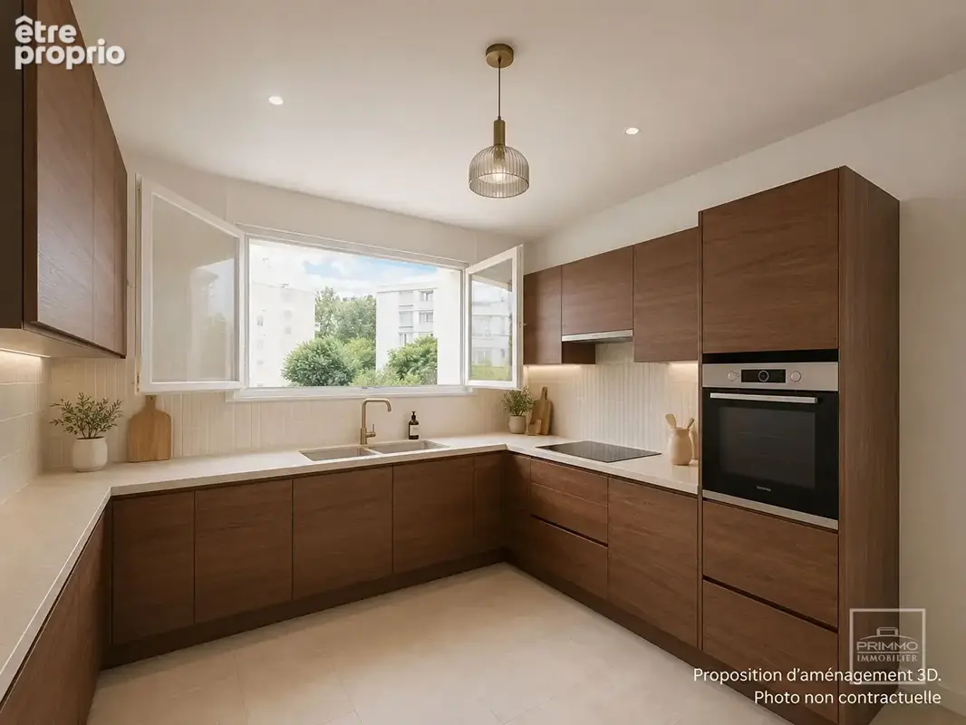 Lyon 7, debourg, t3 traversant est/ouest, 72m², garage & cave - photo 10