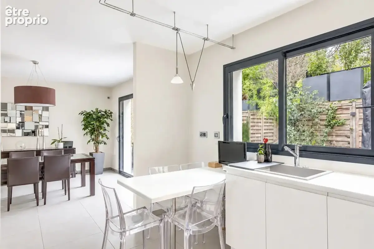 Chatou - maison contemporaine 200 m² au sol - terrain  425 m² - photo 12