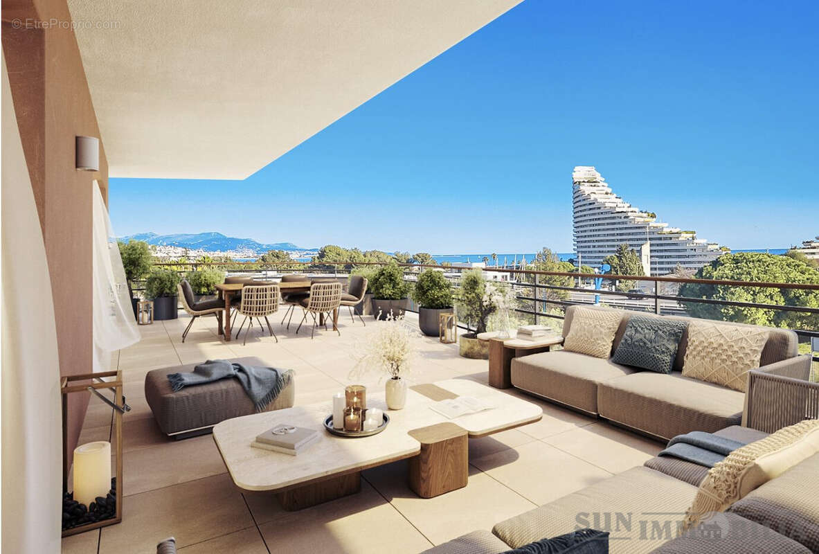 Appartement 83 m² à Villeneuve-Loubet  - photo 2