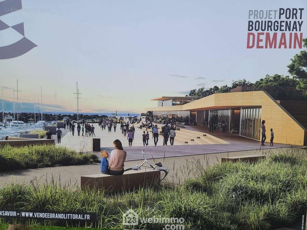 Votre futur port - Appartement à TALMONT-SAINT-HILAIRE