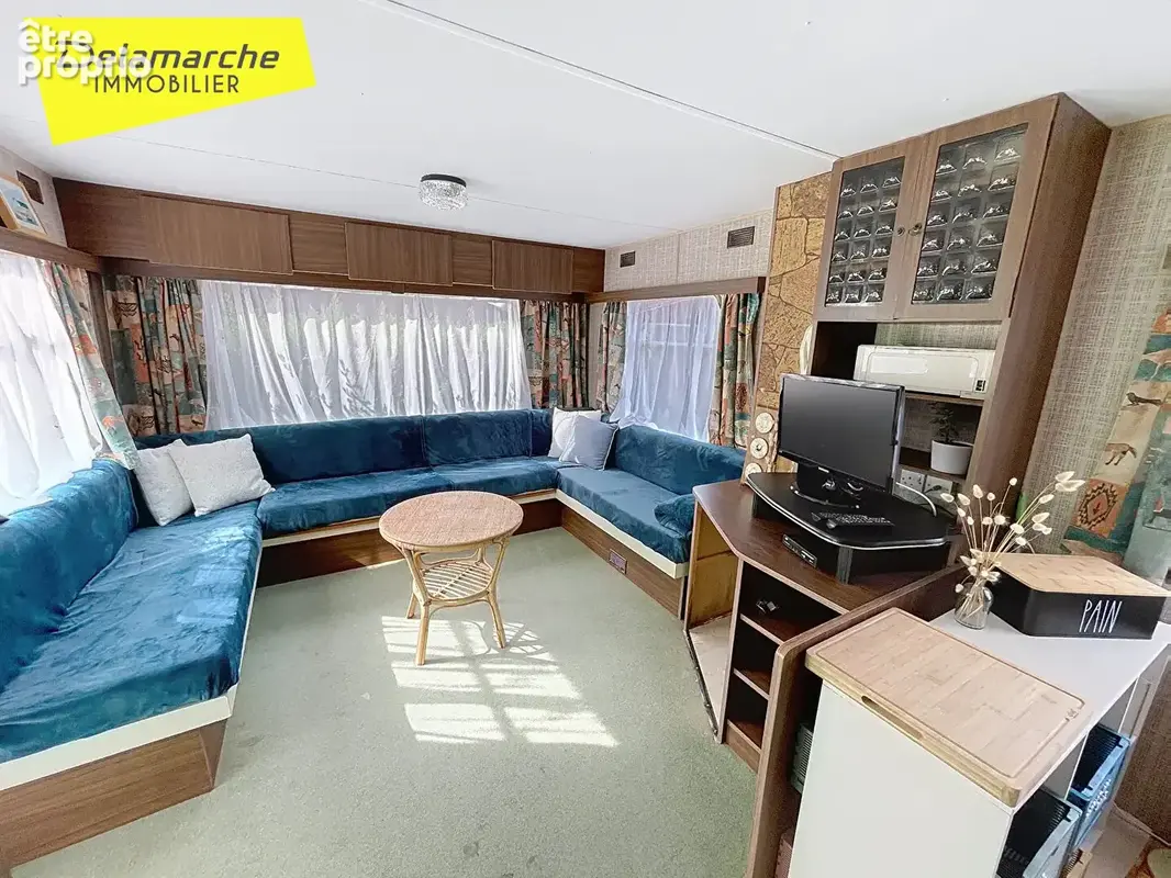 Mobile Home avec véranda et cabanon dans un PRL avec piscine - photo 4
