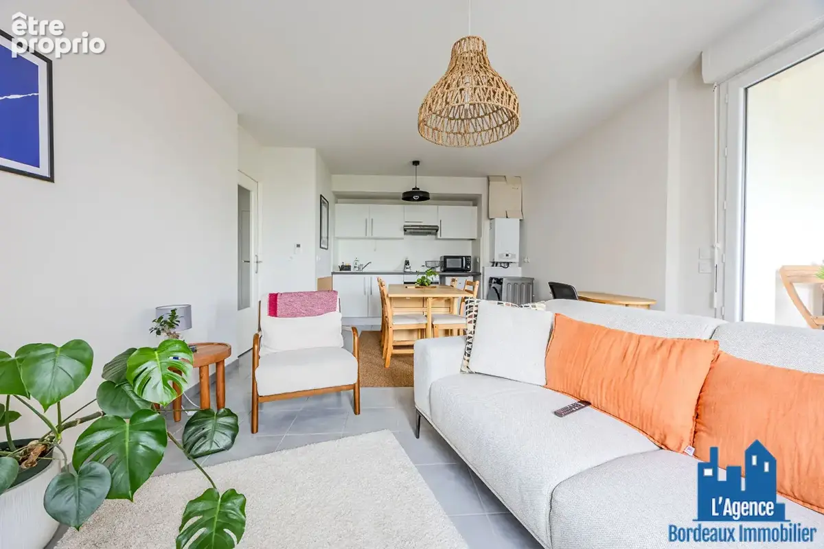 Exclusivité !!!  villenave d'ornon - appartement type 2 de 45 m² avec terrasse loggia et une place de parking couvert. michaël v - photo 5