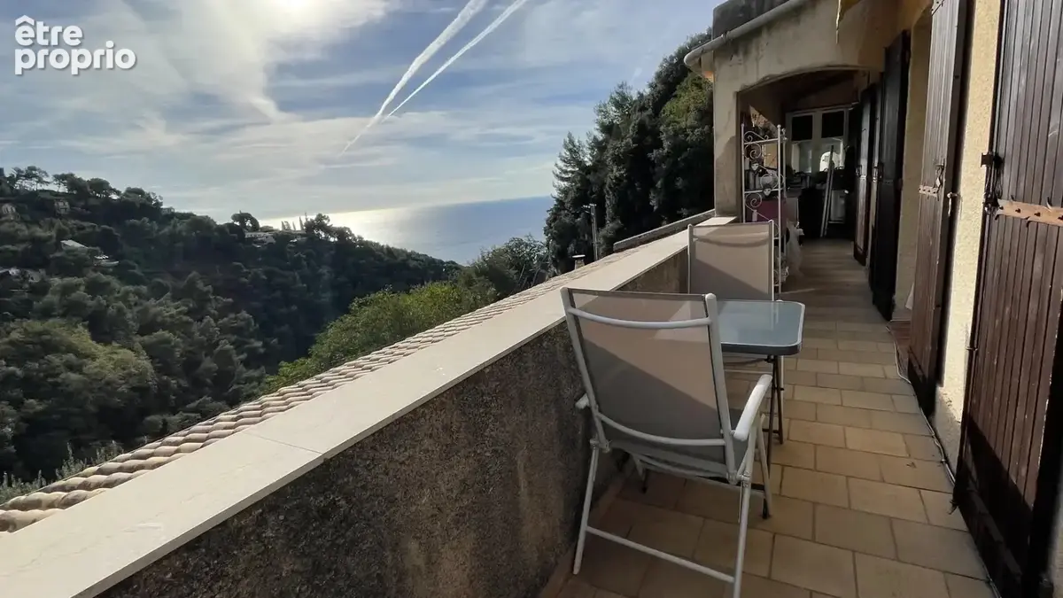 Roquebrune cap martin, 3p vue mer, terrases et garage - photo 1