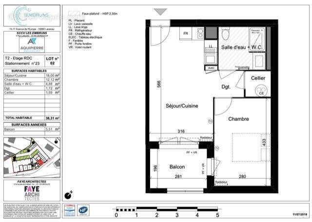Appartement à LACANAU