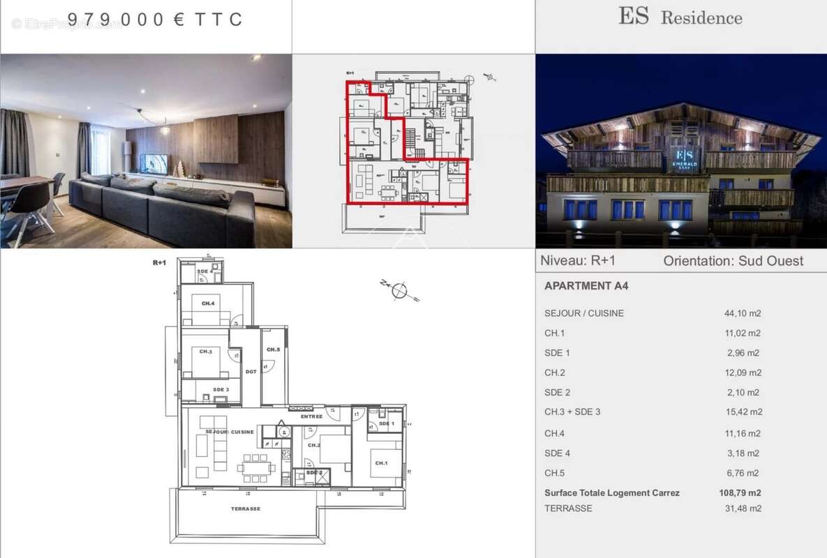 Appartement à MORZINE