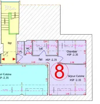 Appartement 2 pièces 25 m² à vendre à Guer (56380) - photo 2