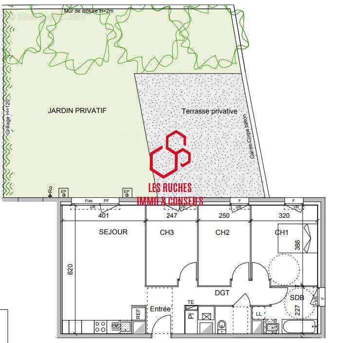 Appartement à MOUSSY-LE-VIEUX