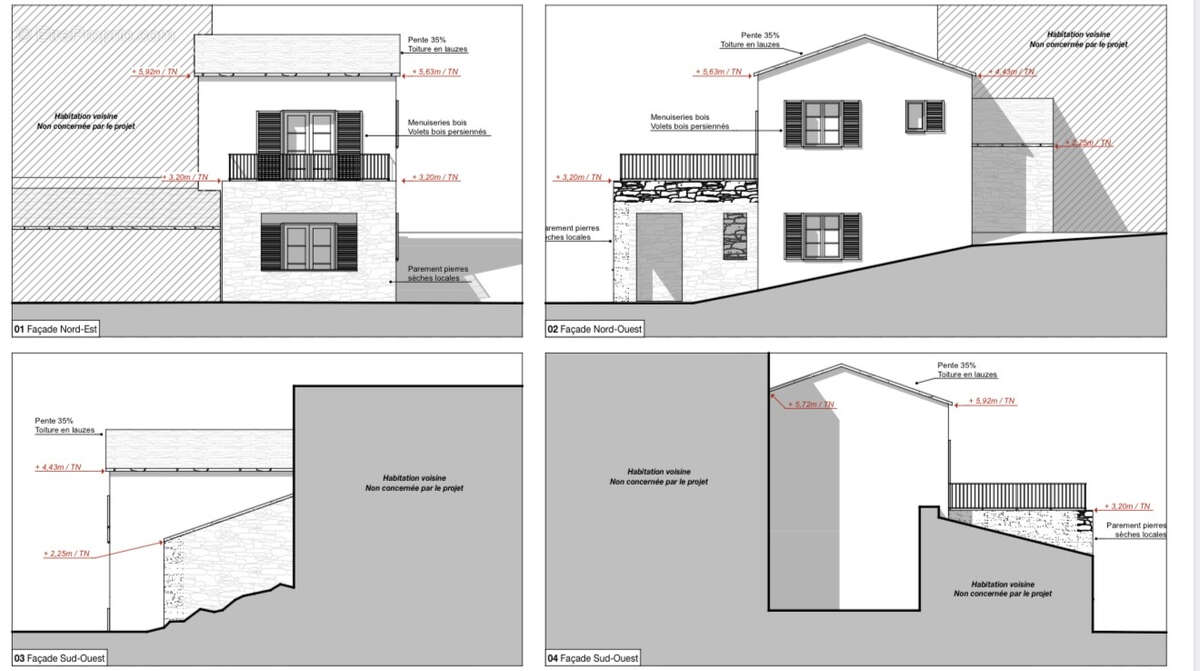 Maison à LURI