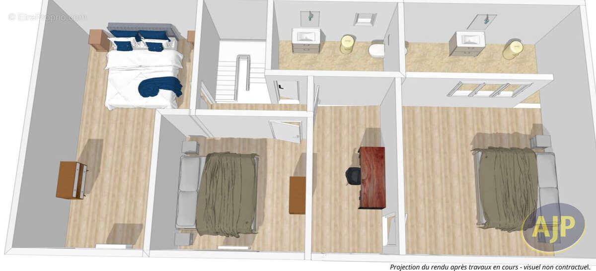 GUEGON Bourg : Maison entièrement rénovée - photo 5
