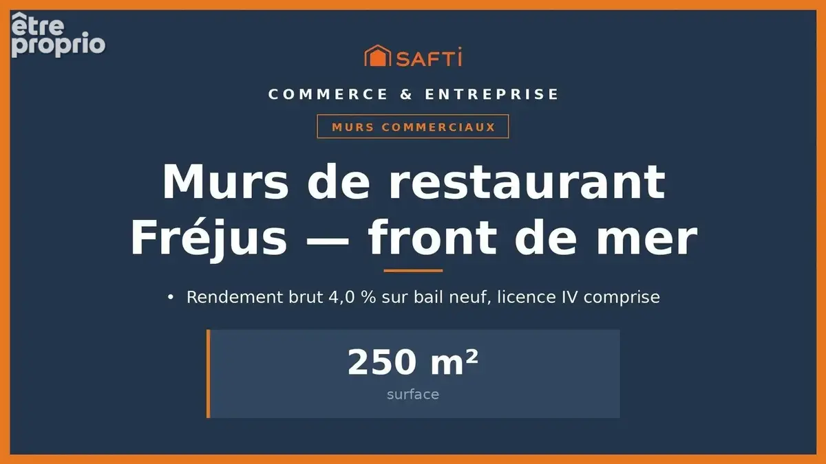 Photo 1 - Commerce à FREJUS