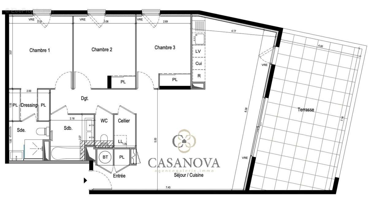Appartement à MAUGUIO