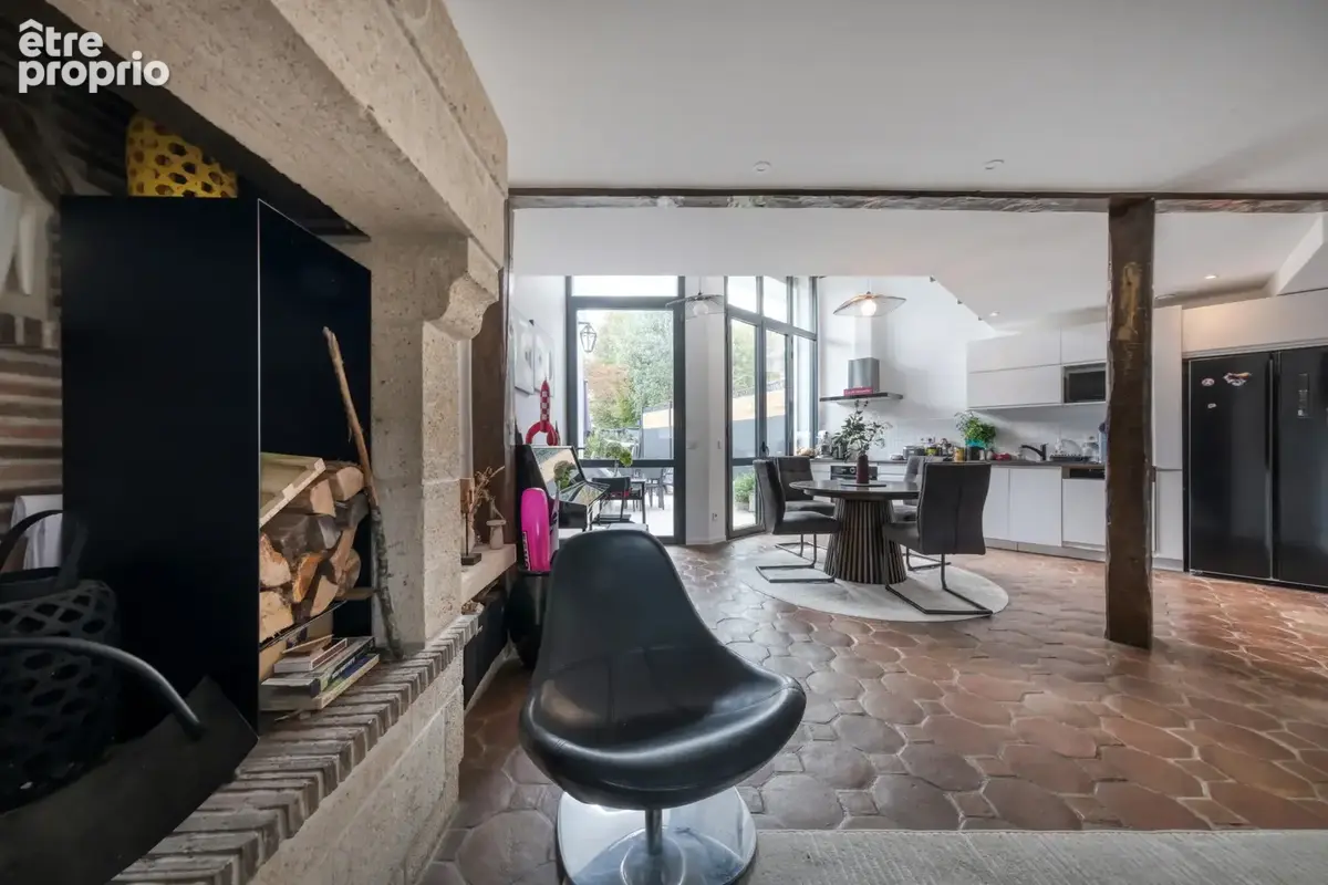 Maison  atypique sur 3 niveaux - 3 chambres - jardin - - photo 6