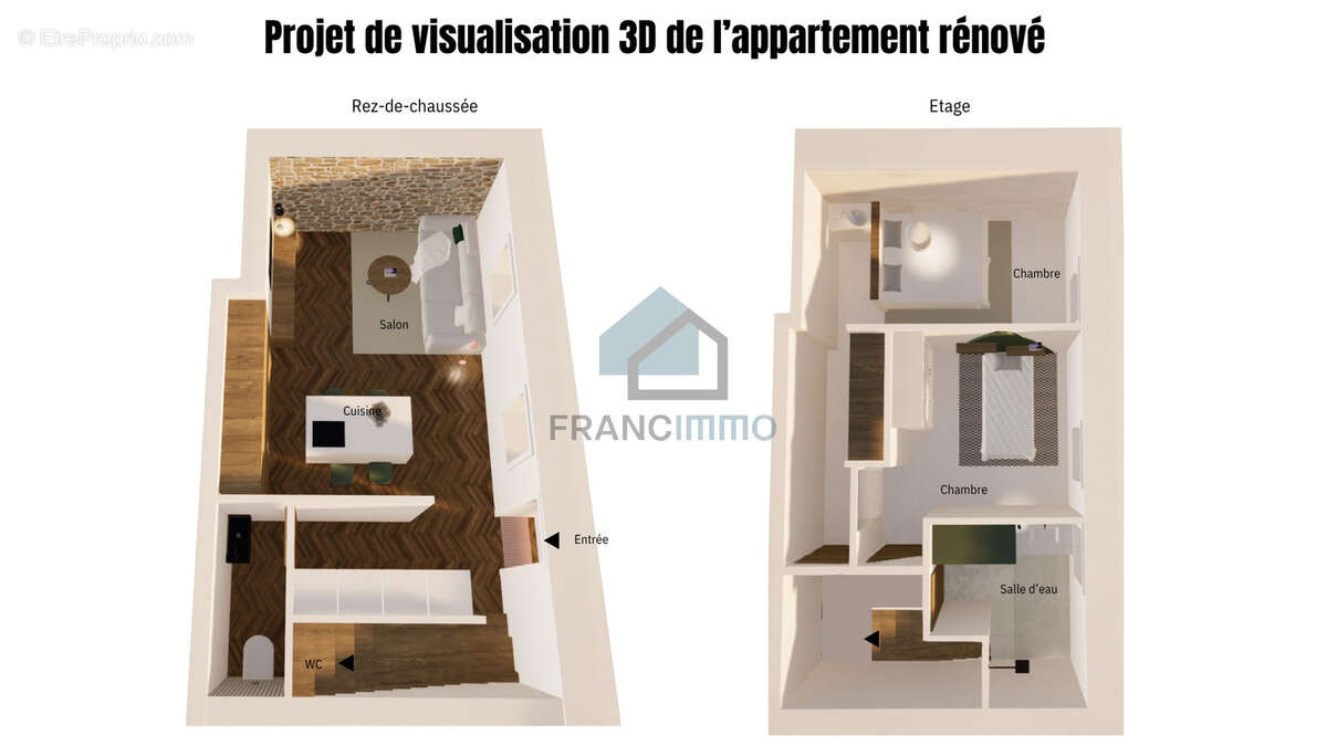 Appartement à CHARMAUVILLERS