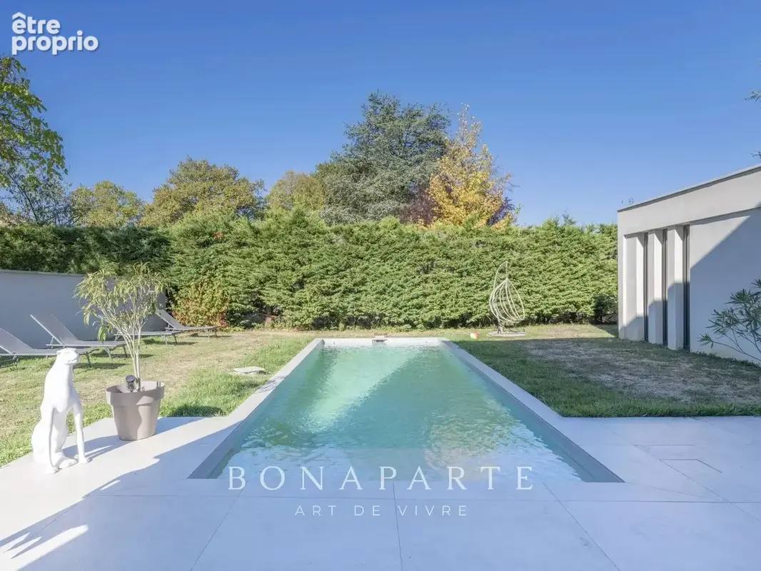 Dommartin - centre village - maison contemporaine avec piscine - photo 2