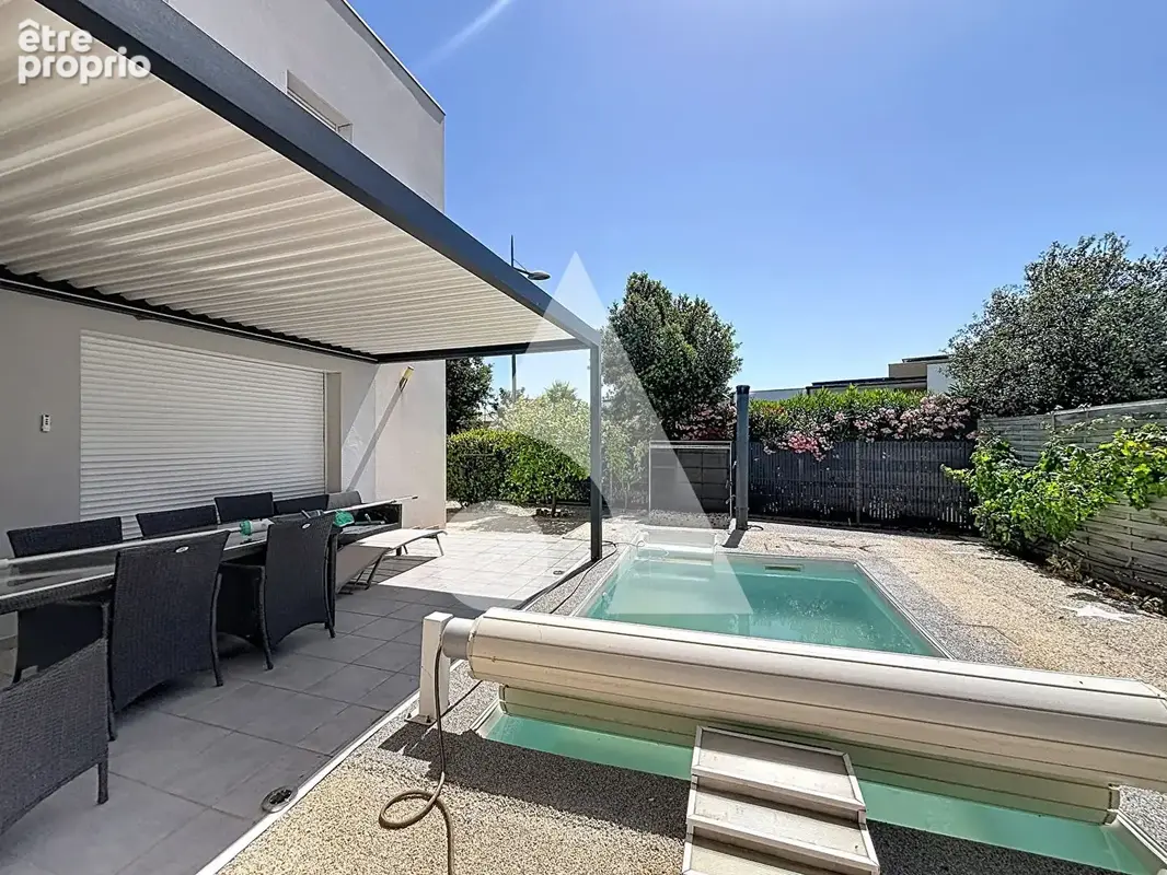 Villa contemporaine 3 faces - piscine - 3 suites parentales - garage - agde - photo 14
