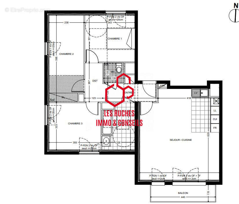 Appartement à ROSNY-SOUS-BOIS
