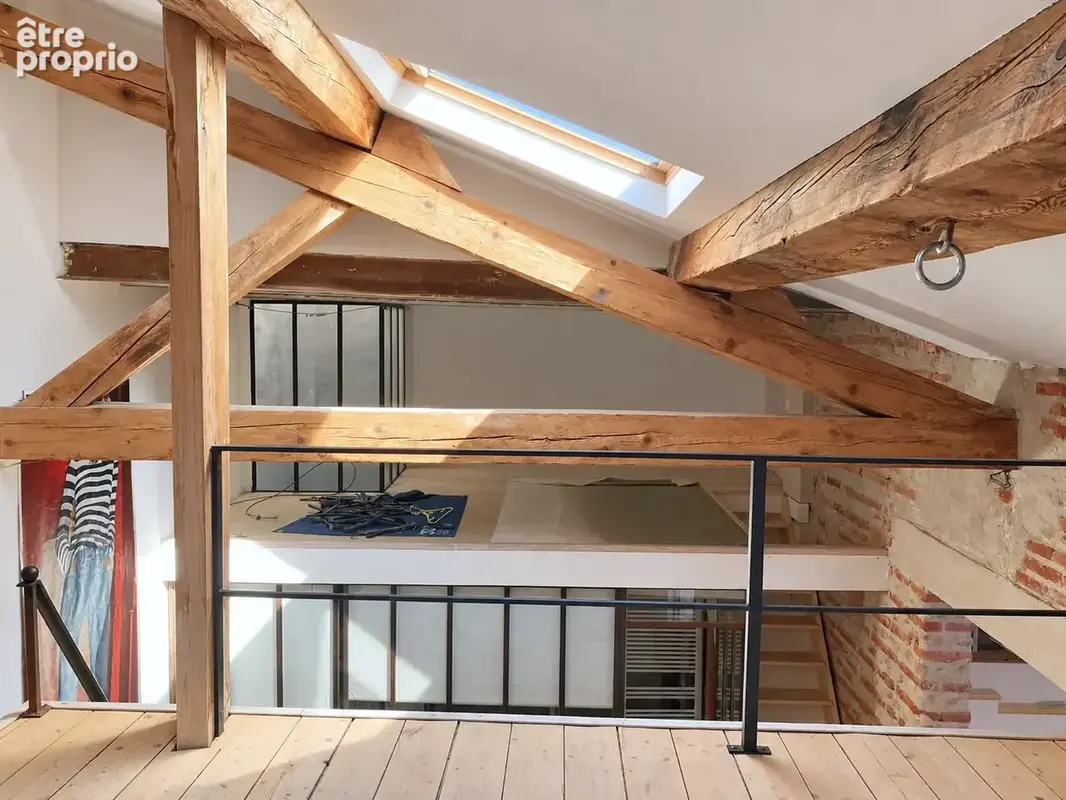 Un appartement esprit loft, en duplex, avec du caractere, au centre de perpignan - photo 11