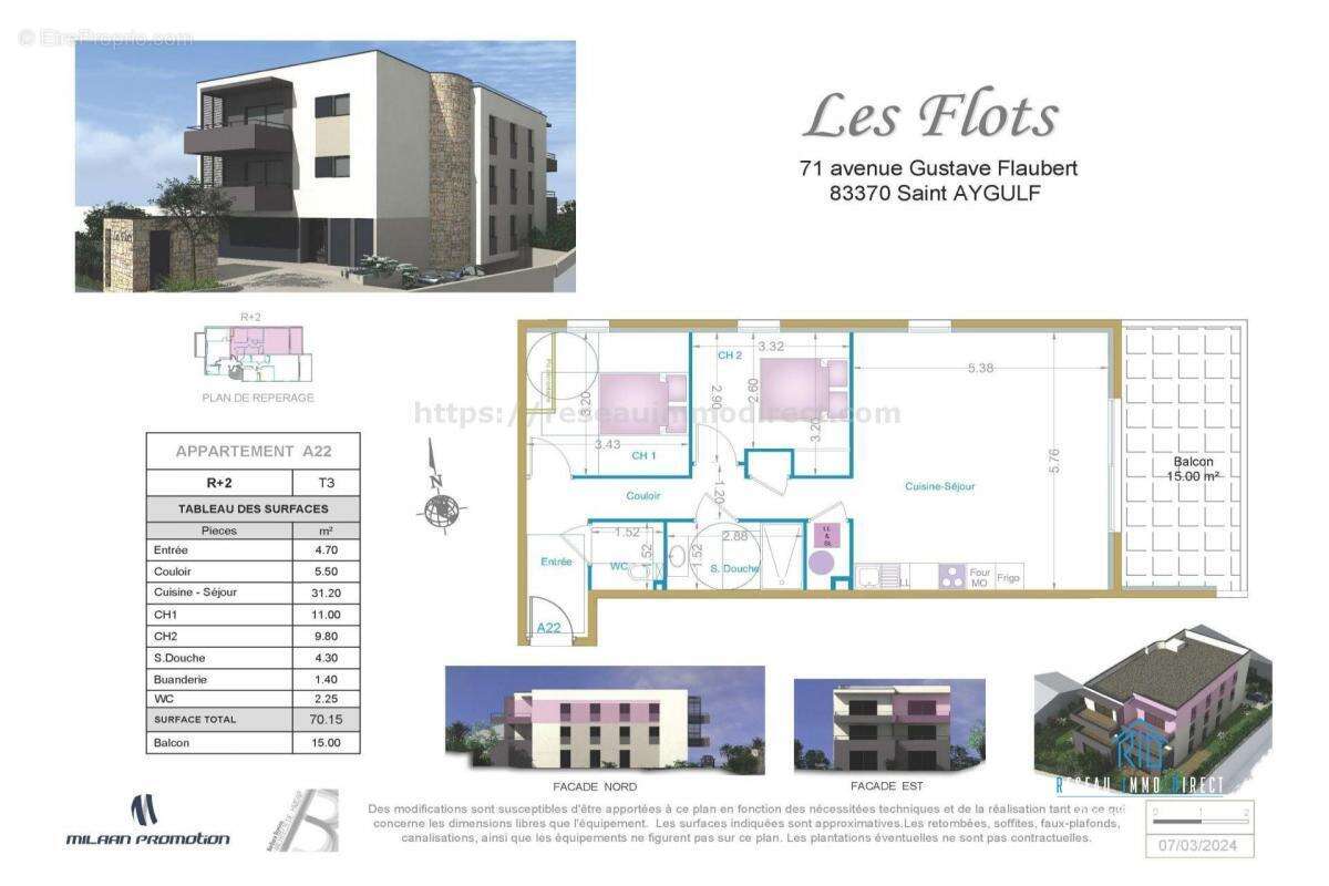 Appartement à FREJUS